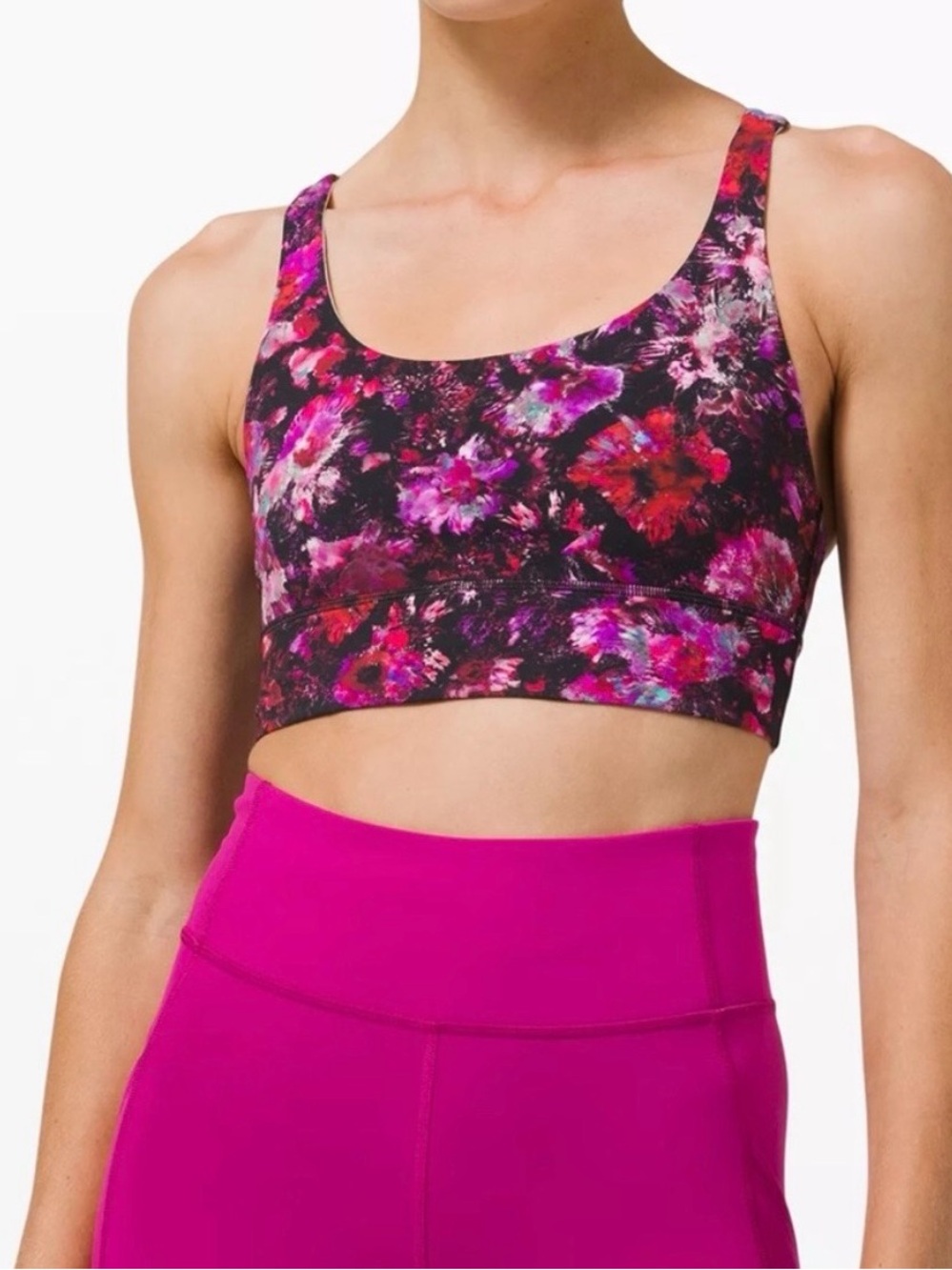 Lululemon energy longline bra size 8
